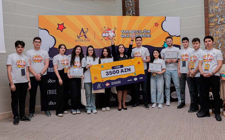 UNEC-in 3 komandası “BRAND BOOM” marketinq müsabiqəsinin qalibi oldu